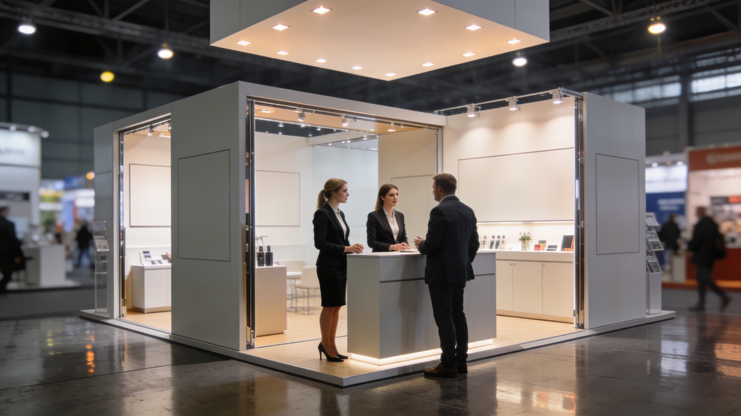 Von der Standmiete bis zum ersten Gespräch: Ihr Messeauftritt in 8 Schritten
