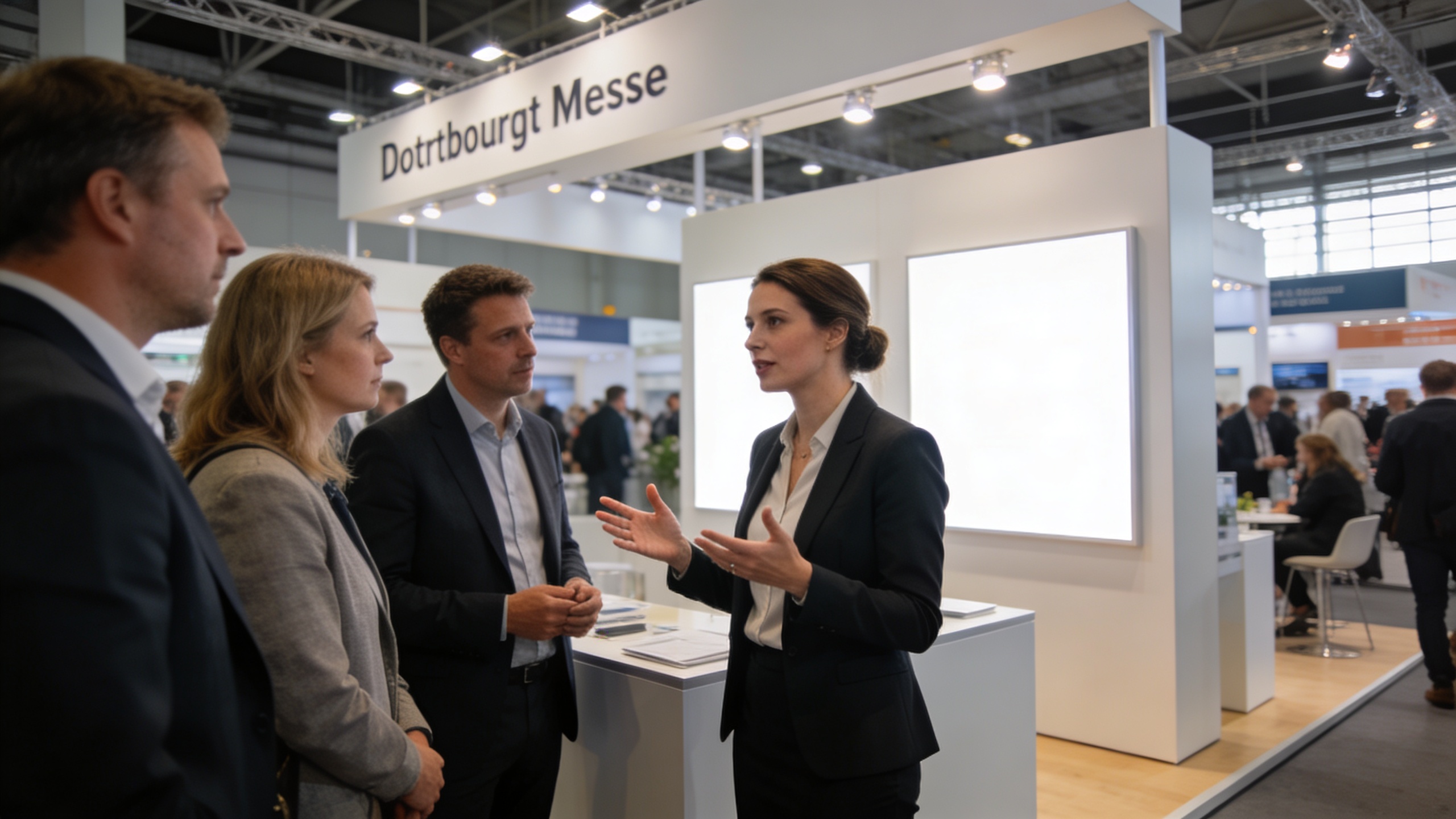 Messehostess Dortmund: Wie Standpersonal Ihre Leads verdoppelt